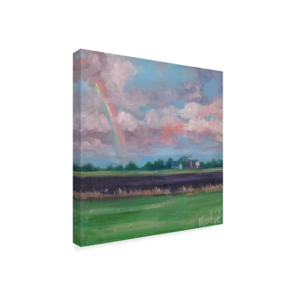 Marnie Bourque 'Frink Farm' Canvas Art,18x18